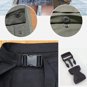 Half Length Multi Pocket <b>Apron</b> Oxford Fabric Tool Storage Waist Bag <b>Work</b> Suit With Zipper Closure - Product Image 1