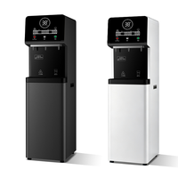 Purificateur d'eau par osmose inverse pour entreprise, distributeur d'eau de bureau, machine à eau chaude et froide avec système de filtration RO à 5 étapes