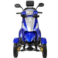 Scooter électrique à 4 roues 2026 – Moto électrique abordable pour personnes âgées et seniors à mobilité réduite