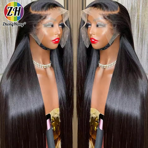 Parrucche in Capelli Vergini Vietnamiti Non Trattati Super Double Draw, Parrucche in Pizzo 4x4 di Alta Qualità Senza Colla Lisce per Donne di Colore - Product Image 2