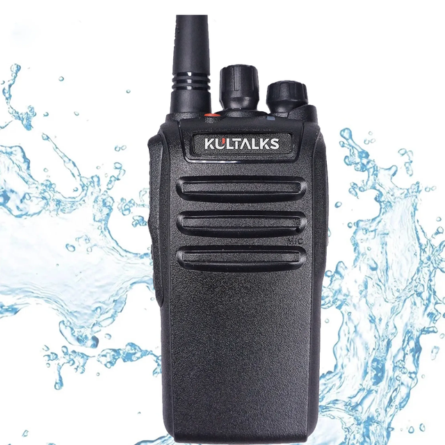 Kultalks KT50 IP67 Vhf Walkie Talkie Long Range Radio Profesional 4 Km Long Range Communication Radios Two Way Radio S026