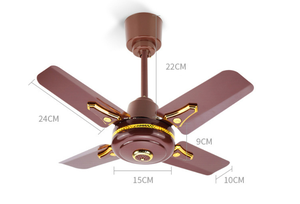 Ventilatore da 24 pollici pieghevole per uso domestico da 220V motore a corrente alternata piccolo ventilatore <span class=keywords><strong>in</strong></span> <span class=keywords><strong>metallo</strong></span> per camera da letto da pranzo spina per hotel ventilatore a soffitto - Product Image 6