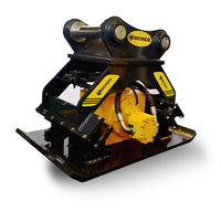 Compacteur de sol en béton vibrant hydraulique de vente chaude
