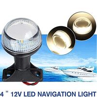 Lumière LED tout-terrain Xiamen Sunshine Marine 12VDC 1.5W 2NM en plastique et acier inoxydable pour bateau/yacht/kayak/accessoire nautique