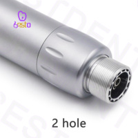 Turbine interne dentaire à moteur d'air pulvérisé à l'eau Pièce à main basse vitesse 2 trous Micromoteur Instrument de dentisterie Accessoire pour perceuse dentaire