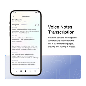 مسجل محمول خفيف الوزن وكيل AI بلي واي فاي AI LLM تخزين آمن Chatgpt اشتراك مايكرو Cravate ميكروفون لاسلكي - Product Image 3