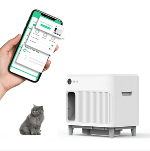 Schöne App-Steuerung Smart Large Capacity <span class=keywords><strong>Cat</strong></span> Katzen toilette Automatische selbst reinigende Korridor-Sammlung Sand Nützlich für die Haushalts reinigung - Product Image 2