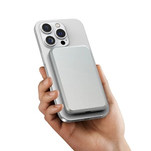 พาวเวอร์แบงค์แบบพกพาขนาดเล็ก 5000mAh Pd 20W รองรับการชาร์จเร็วแบบไร้สาย ดีไซน์บางเฉียบ พร้อมแม่เหล็ก  สำหรับ iPhone  รับสกรีนโลโก้ - Product Image 2