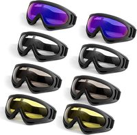 Lunettes de moto, lunettes de motocross, lunettes de snowboard pour adultes, hommes, femmes et jeunes