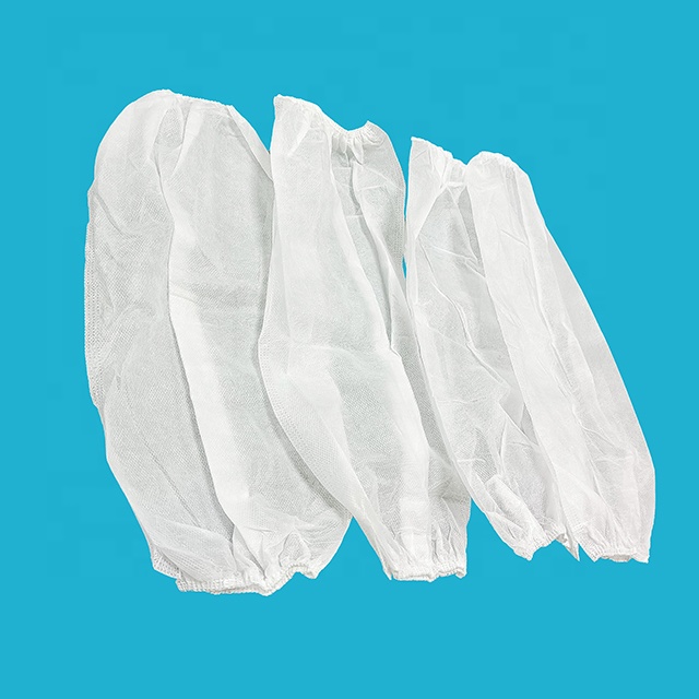 Белый одноразовый нетканый рукав Anhui, рукава с открытыми плечами, чехол для рабочего полотна