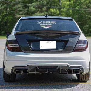 Baule in fibra di carbonio di alta qualità per 2012-2014 Mercedes Benz W204 C63 C250 AMG coperchio del <span class=keywords><strong>bagagliaio</strong></span> posteriore Kit carrozzeria - Product Image 6