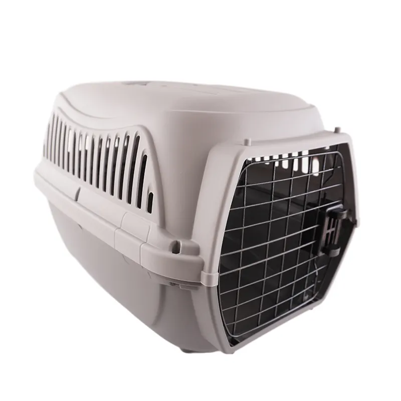 Good Quality Plastic iata airplane Travel Accessories pet carrier cargo crate carrying Transport Box Dog kennel cage