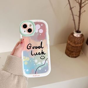 Coque de téléphone CHAOYIDIAN avec motif de dessin animé <span class=keywords><strong>mignon</strong></span> et souriant, protection intégrale des objectifs colorés pour <span class=keywords><strong>iPhone</strong></span> 16 15 14 13 12 11 pour femmes - Product Image 2