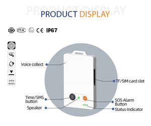 Thời Gian Thực Ngầm Thợ Mỏ Theo Dõi Thẻ Thông Minh Chống Cháy Nổ Mỏ Than An Toàn Vị Trí Tag Định Vị Thẻ Thông Minh - Product Image 4