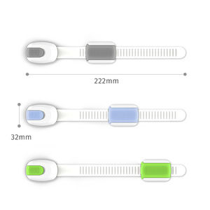 Prodigy <span class=keywords><strong>Chiusura</strong></span> <span class=keywords><strong>di</strong></span> <span class=keywords><strong>Sicurezza</strong></span> Regolabile a Prova <span class=keywords><strong>di</strong></span> Bambino, Multifunzionale in Plastica per Armadietti, Porte e Frigoriferi, Semplice da Usare - Product Image 3
