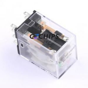 HF18FF/012-2Z13D Power Relay Through hole,21.5x28mm Relay 12V 2 Changeover: 2C (DPDT-Changeover)::: 8 7A-30VDC/7A-250VAC - Product Image 2