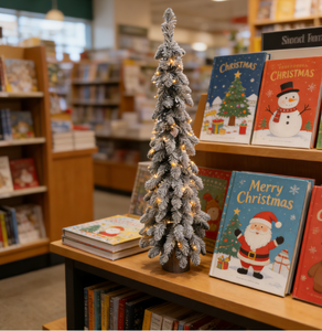 Décorations de Noël artificielles de haute qualité et ornements de table, fonctionnant sur piles, écologiques, faible MOQ - Product Image 5