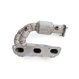 ท่อไอเสียแบบกันความร้อนสำหรับ Porsche 911/<span class=keywords><strong>991</strong></span>.1 Carrera <span class=keywords><strong>3.4</strong></span> ท่อร่วมไอเสียสแตนเลส ปี 2011 - 2015 สำหรับอัพเกรดสมรรถนะ - Product Image 5