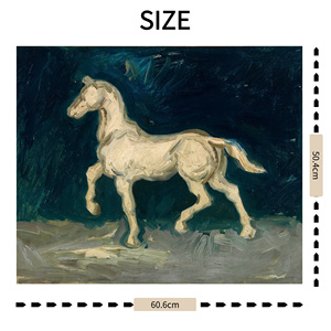 Reproducción a Nivel de Colección de Museo del Cuadro 'Caballo' de Vincent <span class=keywords><strong>Van</strong></span> Gogh, Impresionista, Ecológico, de Alta Definición, Resistente a los Rayos UV, <span class=keywords><strong>para</strong></span> Interiores - Product Image 2