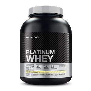 OEM ODM velocità aminoacidi sapore di vaniglia e BCAAs 100% siero di latte isolare il supporto muscolare recupero integratore di nutrizione sportiva - Product Image 1