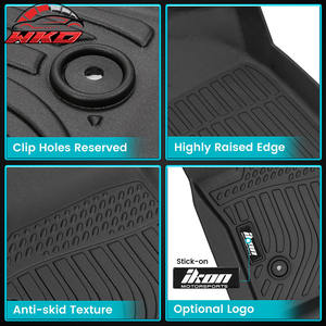 Alfombrillas para Chevy Tahoe/GMC Yukon/Cadillac Escalade 2021-2025, 8 Asientos, Revestimiento de TPE Moldeado en 3D, Impermeables - Product Image 3