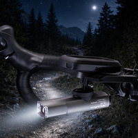 Lumière de vélo OEM MTB 2000 lumens ANT+ rechargeable, étanche IPX6, pour vélo de montagne électrique