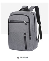 Mochila de Negocios Resistente al Por Mayor, Unisex, para Portátil de 15.6 Pulgadas, Oxford, Impermeable, con Puerto de Carga USB, para Viajes y Escuela