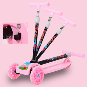 Vente chaude Bagages Scooter Enfants Tiré Roue Kick Toy Scooter <span class=keywords><strong>Bébé</strong></span> Réglable Enfants Pied Scooter Ou <span class=keywords><strong>2</strong></span>-8 <span class=keywords><strong>Ans</strong></span> Enfants - Product Image 4