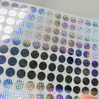 Étiquettes holographiques personnalisées avec logo imprimé, effet arc-en-ciel, 3D, anti-rayures, résistantes aux UV, imperméables, résistantes à l'huile, forme personnalisée, promotion