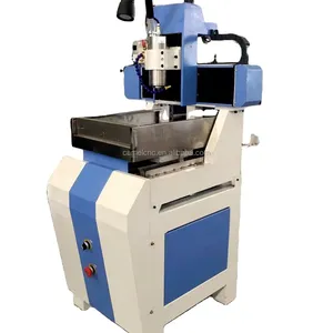 Movable cast iron T-slot working table small metal engraving machine CA-3636 4040 cnc router for sale