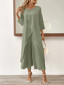 Wholesale Eid Ramadan EID Islamic Clothing Kimono Muslim Women Dress Modest Dress Dubai Abaya <b>Wrap</b> <b>Skirt</b> 2PCS Set 2026 - Product Image 4