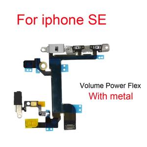 Nuevo Cable Flexible de Encendido/Apagado para <span class=keywords><strong>iPhone</strong></span> 5S SE 2016 2020, Conector de Silencio y Control de Volumen, Piezas de Repuesto - Product Image 6