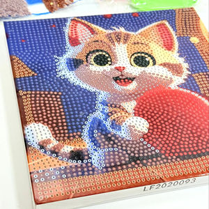 Pintura de diamante que incluye: 1 pintura de diamante, 1 pegamento, 1 bolígrafo, 1 bandeja, bolsas de taladro - Product Image 2