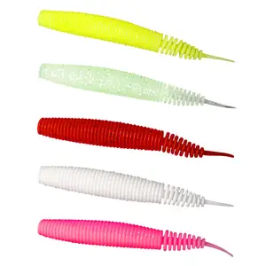 Top Right SB107 6.5g 9.5cm Simulated Bee Pupa Bait Artificial Bait Bee Soft Lure With Hook Grooves Soft Bait