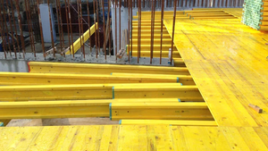 Ván khuôn bê tông không thấm nước 21mm 27mm 3 lớp ván ép 3 lớp màu vàng triply Bảng điều khiển - Product Image 5