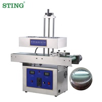 Điện Liên Tục Cảm Ứng Niêm Phong Máy Niêm Phong Các Nhà Sản Xuất Cho Chai Nhựa Lọ Thủy Tinh