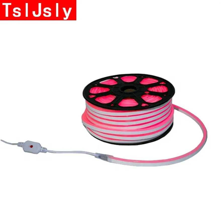 TSLJSLY Wholesale High Voltage Neon Led Strip RGB Color Flexible 5050SMD Waterproof LED Neon Strip Light