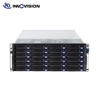 Hochwertiges 4U 24 HDD Hot-Swap-Bay E12 G12 Backplane-Option L560mm L650mm Rack-Mount-Servergehäuse