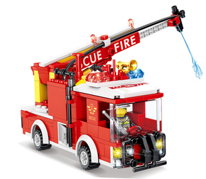 KAZI Nouveau Camion de Pompiers à Blocs de Construction, Cadeau de Noël, Compatible avec Toutes les Grandes Marques, Jouet Éducatif pour Enfants - Product Image 3