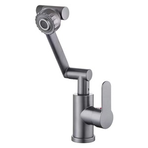 Modern Single-<strong>Handle</strong> Multifunctional <strong>Basin</strong> Faucet 360 Degree Universal Rotating Made Of Brass For Bathroom Factory Wholesale - Product Image 3