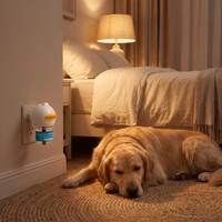 Diffuseur de phéromones apaisantes pour petits chiens, classique, en plastique, à brancher, kit 3-en-1 avec 2 recharges de 48 ml, stockage de 6 mois pour soulager l'anxiété