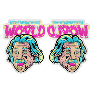 ถุงไมลาร์แบบไดคัท รูปทรงพิเศษ ขนาด 3.5 กรัม ป้องกันกลิ่น ป้องกันเด็กเปิดได้ พร้อมซิปล็อค พิมพ์โลโก้แบบโฮโลแกรมตามสั่ง - Product Image 2