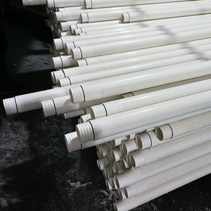 Tubo <span class=keywords><strong>de</strong></span> PVC Perforado Ranurado <span class=keywords><strong>de</strong></span> <span class=keywords><strong>4</strong></span> Pulgadas con Rosca Profunda para Pozos Profundos - Product Image 2