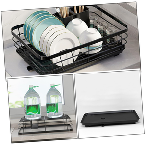 Escurridor de Platos Metálico de Alta Calidad Tipo Soporte para Encimera de Cocina, Cesta para Secar Vajilla y Utensilios - Product Image 3