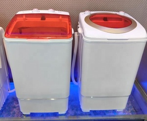Lavadora Semiautomática de un Solo Tambor con Capacidad de Lavado de 9 kg, Económica, con Doble Tambor y Tapa de Vidrio, para Uso Doméstico, Muestra Gratuita - Product Image 2