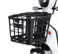 Vélo Électrique Économique 48V 350W-500W, Trottinette Électrique à 2 Roues avec Panier, Moteur Arrière 3 Vitesses pour Adultes, Marché d'Asie du Sud-Est et d'Inde
