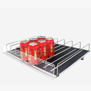 Rullo a rulli a gravità regolabile Display Flex ripiano per frigorifero mensola di spintore divisori per magazzinaggio supermercato forniture - Product Image 2