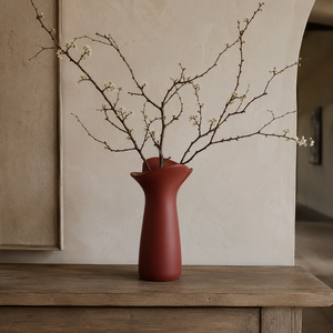Jarrón de Cerámica de Lujo Estilo Nórdico, Arreglo Floral para Entrada, Decoración Moderna y Sofisticada para el Hogar - Product Image 3