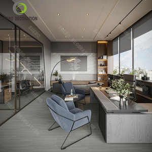 Muebles de Oficina Modernos al por Mayor, Conjunto de Muebles de Oficina Ejecutivos, Estación de Trabajo para Personal, Escritorio de Oficina para Empresa - Product Image 5