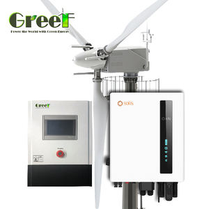 Système de charge éolienne connecté au réseau 5 kW pour usage domestique, compatible avec système solaire hybride 10 kW - Product Image 2